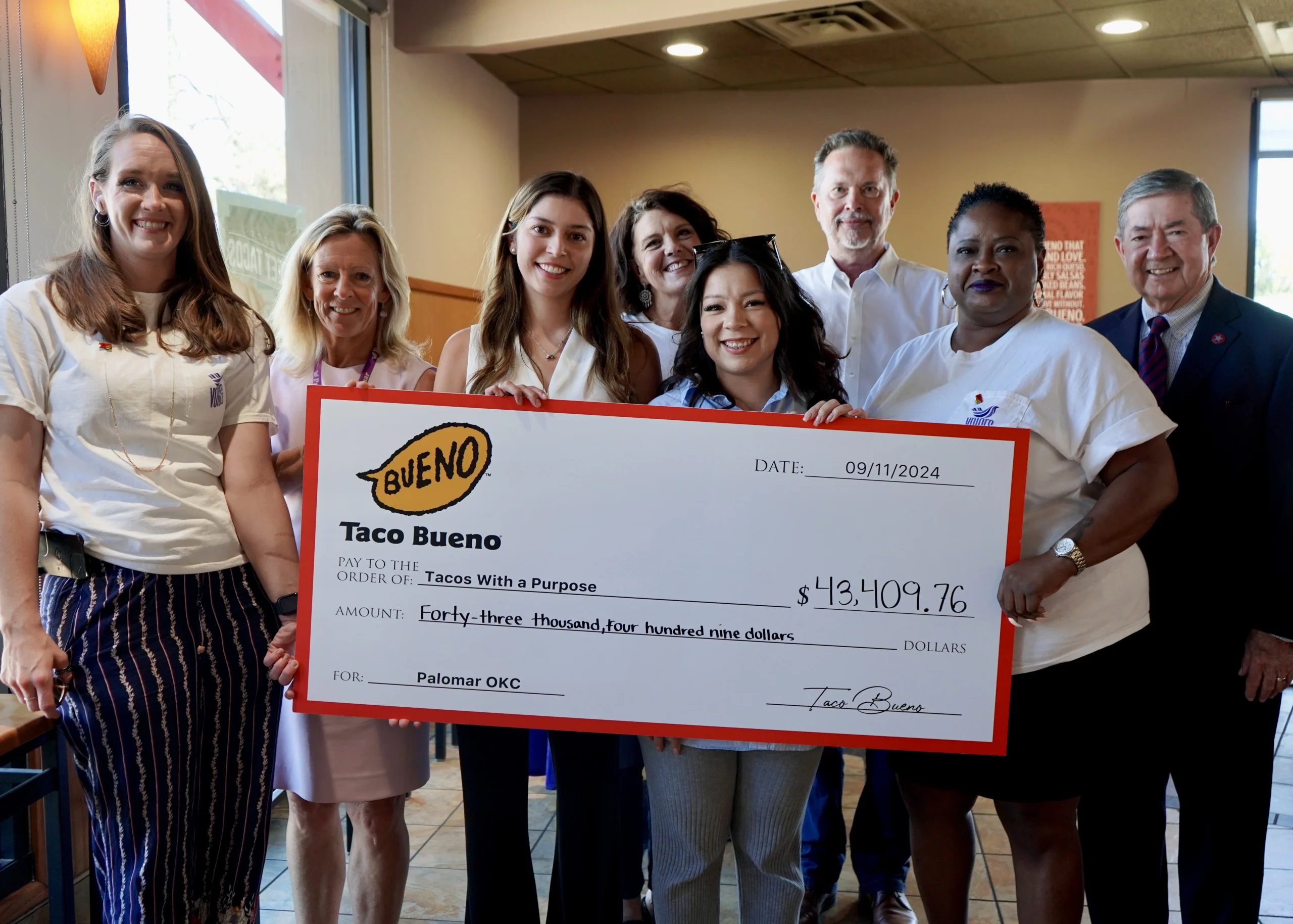 Palomar and taco Bueno