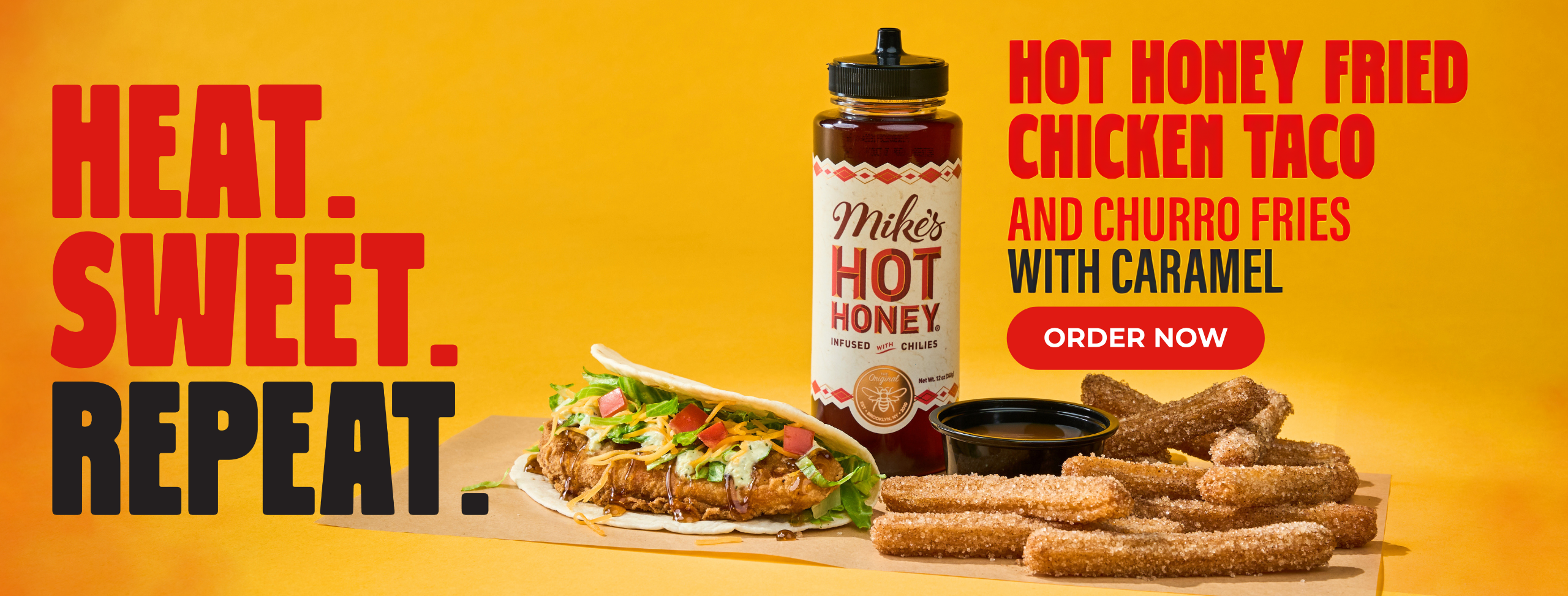 Hot Honey Fried Chicken Taco